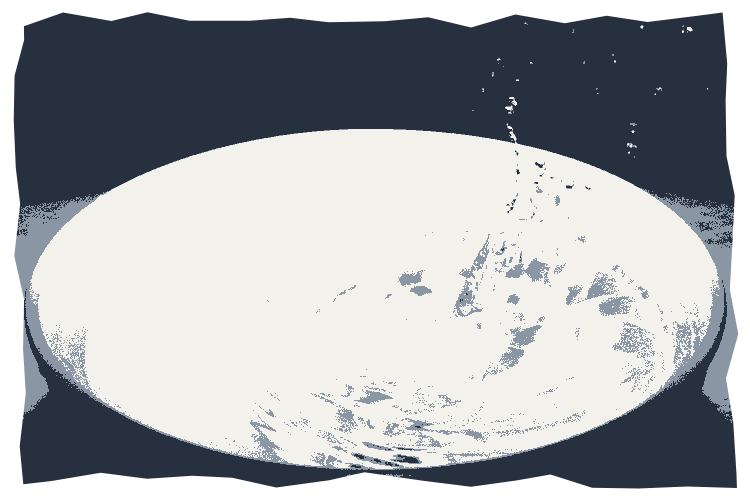 Stock photography, milk splash, screenprint treatment