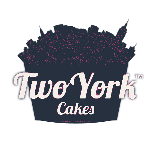 TwoYork Cakes logo, sticker